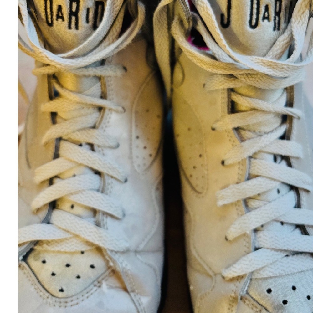 Air Jordan 7 Retro REFLECTIONS Cardinal 2011 White Red Bronze Mens Size 14 - Picture 6 of 9